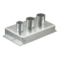 Hubbell Wiring Device-Kellems Recessed 8" Series, Replacement Fitting Box, (1) 3/4" EMT and (2) 1" EMT S1R8JNC7